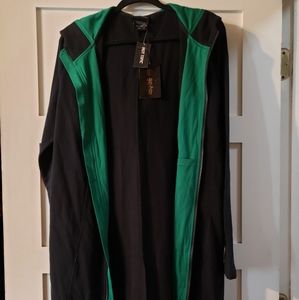 Harry Potter Slytherin Sweater Cape Size M NWT